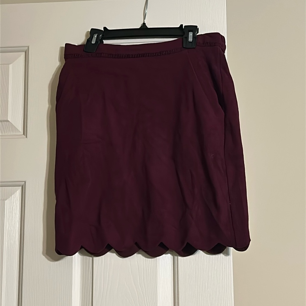 Skies are blue corduroy skirt